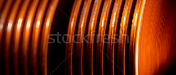 Stock photo: inductor detail