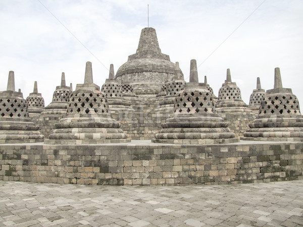 Java templo isla Indonesia edificio piedra Foto stock © prill