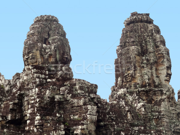 Tempel Kambodscha Stein Architektur asian Stock foto © prill