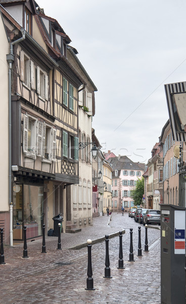 Stockfoto: Oude · binnenstad · tonen · huis · stad · straat