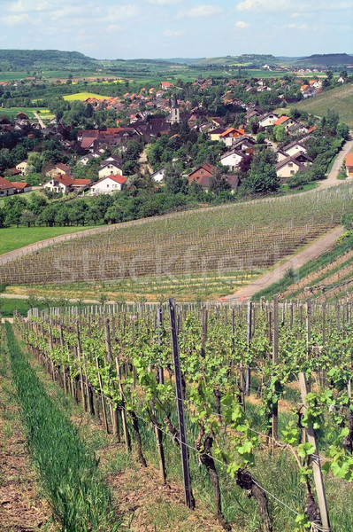 Michelbach in Hohenlohe Stock photo © prill