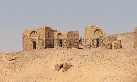 egyptian building Stock photo © prill