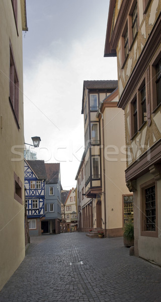 Wertheim Old Town scenery Stock photo © prill