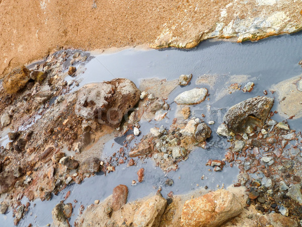 Hot spring in Iceland Stock photo © prill