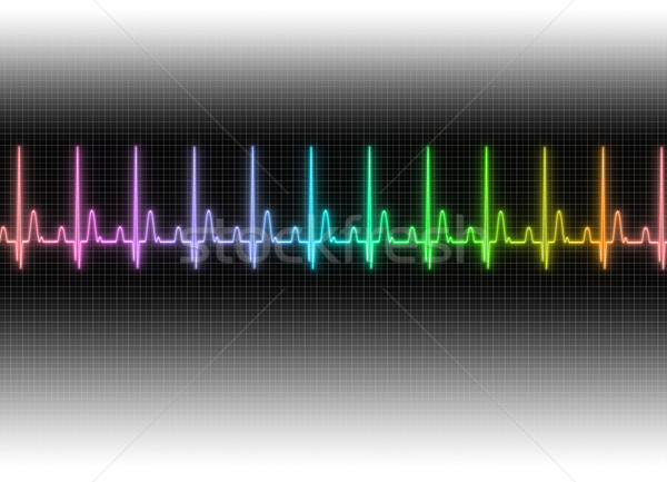 Electrocardiography Stock photo © prill