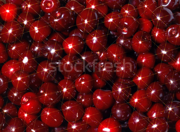 shiny cherries Stock photo © prill