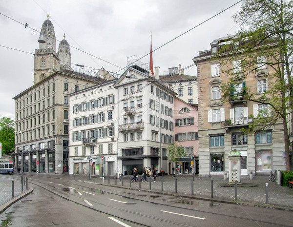 Zurich in Switzerland Stock photo © prill