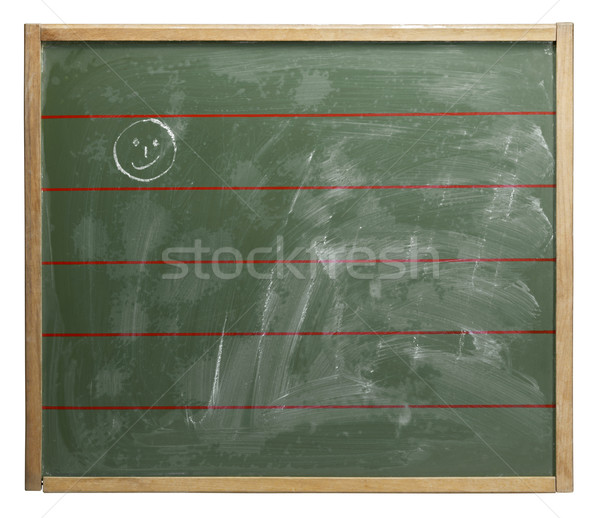 chalkboard and smiley Stock photo © prill