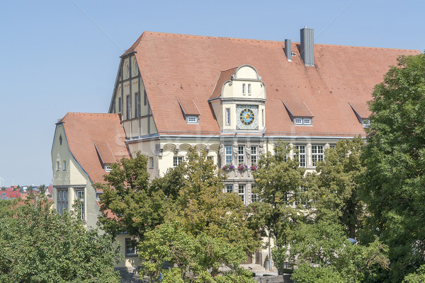 Historisch gebouw stad midden huis bouw Stockfoto © prill