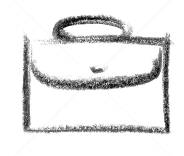 briefcase icon Stock photo © prill