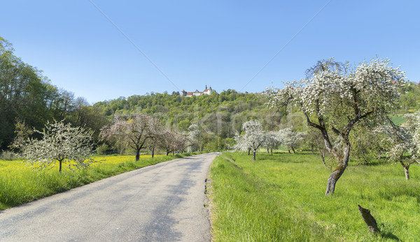 Langenburg in Hohenlohe Stock photo © prill