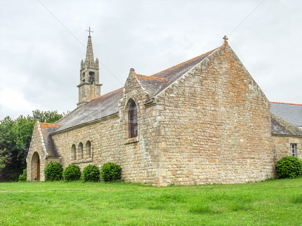 church in Plouharnel Stock photo © prill