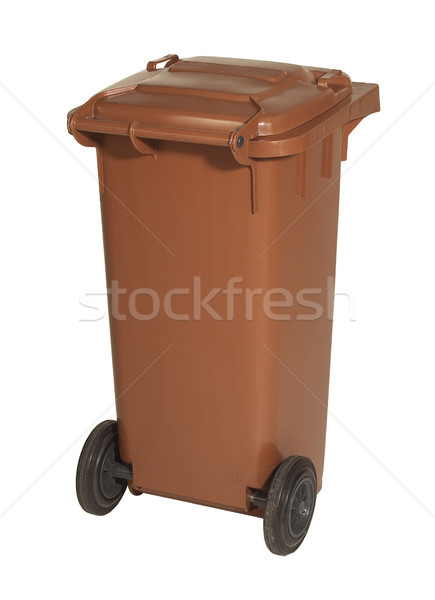 brown waste container Stock photo © prill