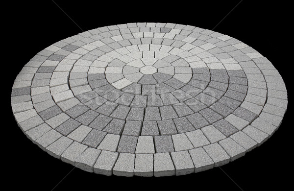 round stone mosaic Stock photo © prill