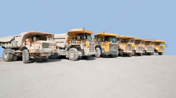 dirty haul trucks Stock photo © prill