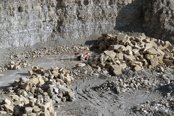 working machine in a quarry Stock photo © prill