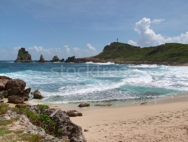 coastal scenery at Guadeloupe Stock photo © prill