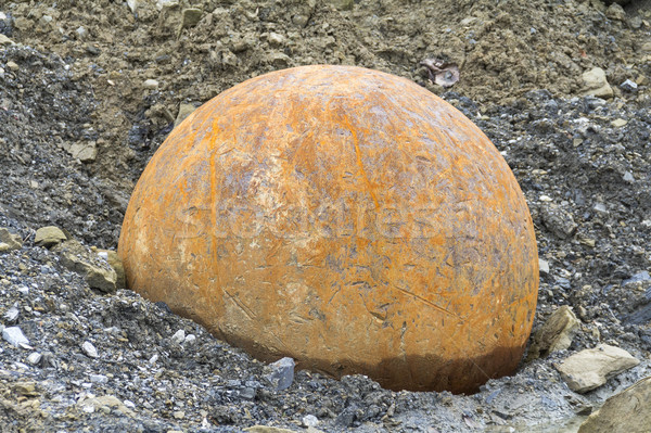 rusty metal ball Stock photo © prill