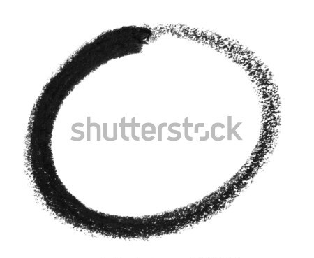 круга эскиз карандаш окрашенный белый назад Сток-фото © prill