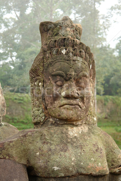 Scultura mistica tempio angkor costruzione arte Foto d'archivio © prill