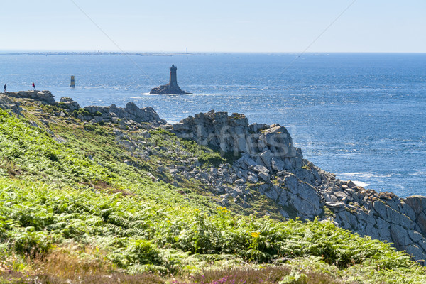 Pointe du Raz in Brittany Stock photo © prill
