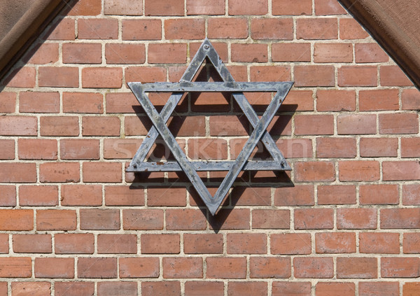 symbolic detail of a jewish graveyard Stock photo © prill