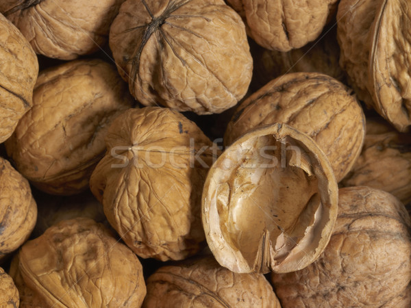Walnuts and shell Stock photo © prill