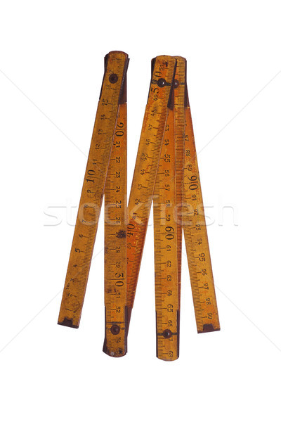 old yellow measure tool Stock photo © pterwort