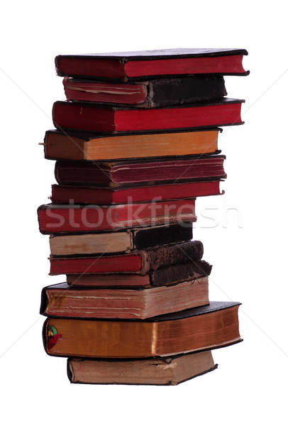 old historic books stacked Stock photo © pterwort