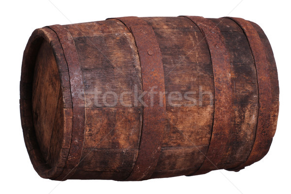old wine barrel Stock photo © pterwort