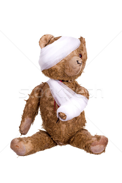 diseased teddybear Stock photo © pterwort