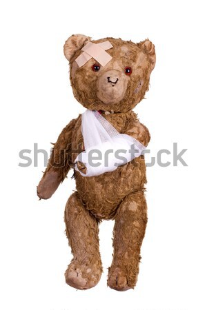 diseased teddybear Stock photo © pterwort