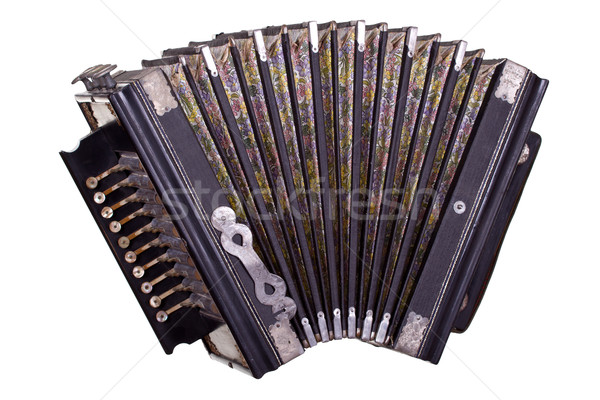 very old accordion Stock photo © pterwort