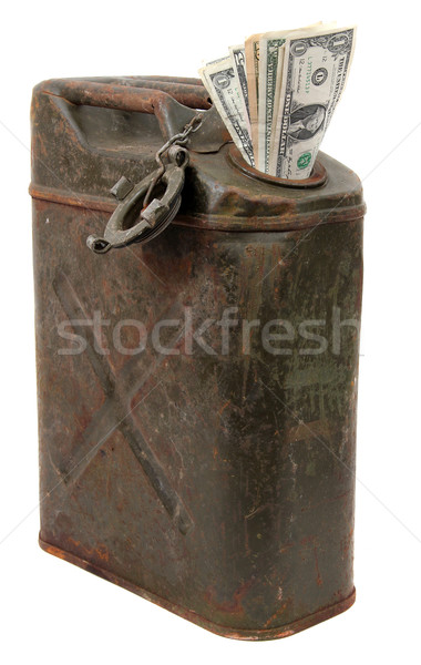 money and jerrycan Stock photo © pterwort