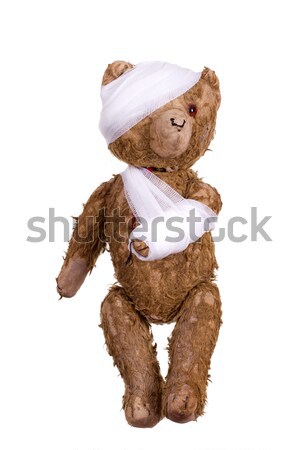 diseased teddybear Stock photo © pterwort