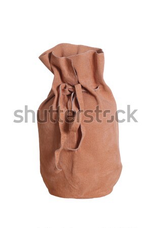bag made of suede Stock photo © pterwort