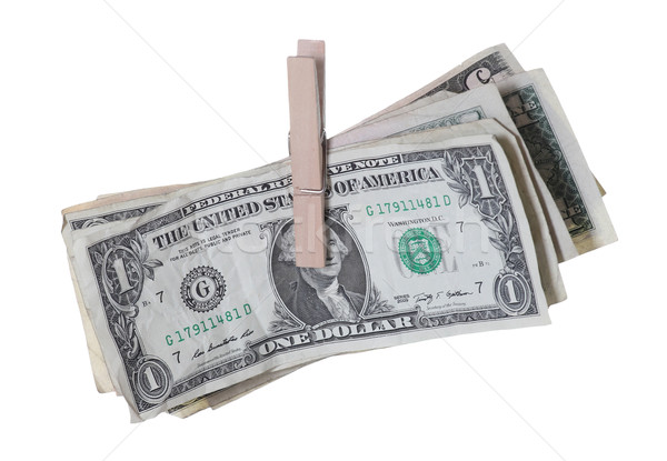 dollars with peg Stock photo © pterwort