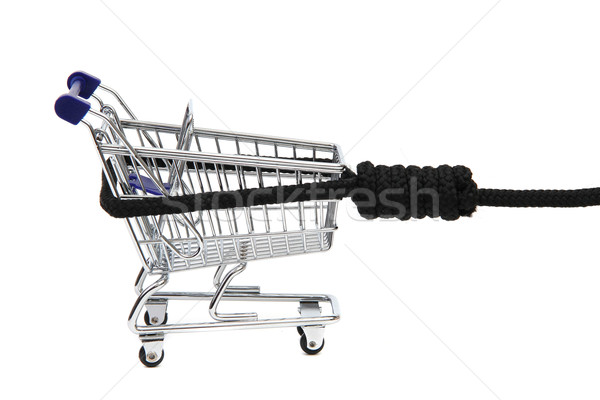 Stock photo: shopping addiction