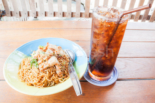 łatwe posiłek pikantny Zdjęcia stock © punsayaporn