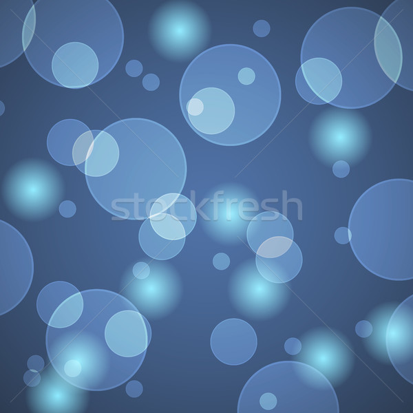 Abstract blue background with bokeh Stock photo © punsayaporn