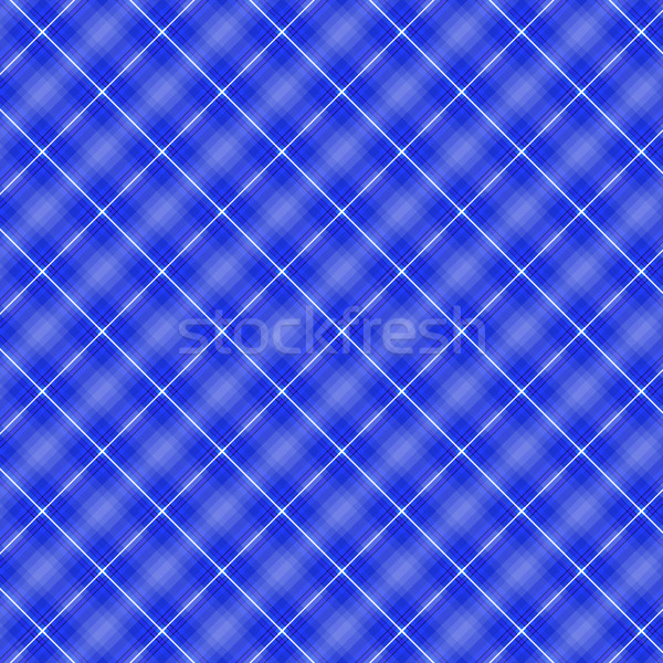 Seamless cross blue shading diagonal pattern Stock photo © punsayaporn