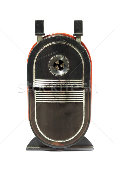 Sharpener of pencil on white background Stock photo © punsayaporn