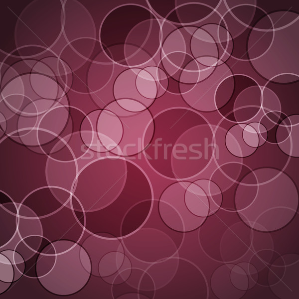 Abstract maroon background with circles Stock photo © punsayaporn