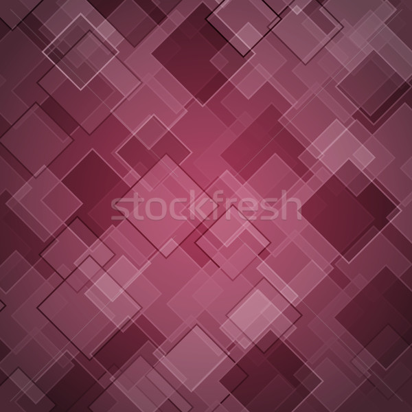 Abstract maroon background with rhombus Stock photo © punsayaporn