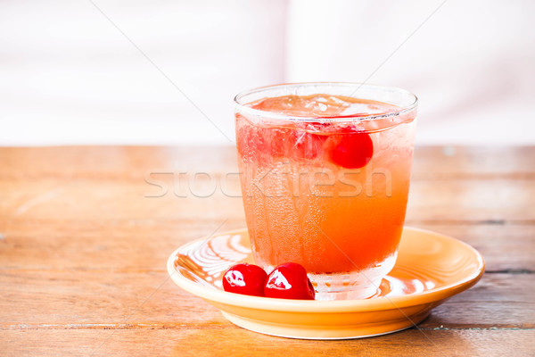 Chill out with iced mix fruits juice soda  Stock photo © punsayaporn