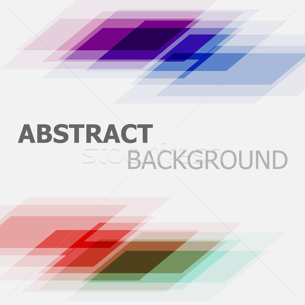 Stock photo: Abstract colourful business straight lines background