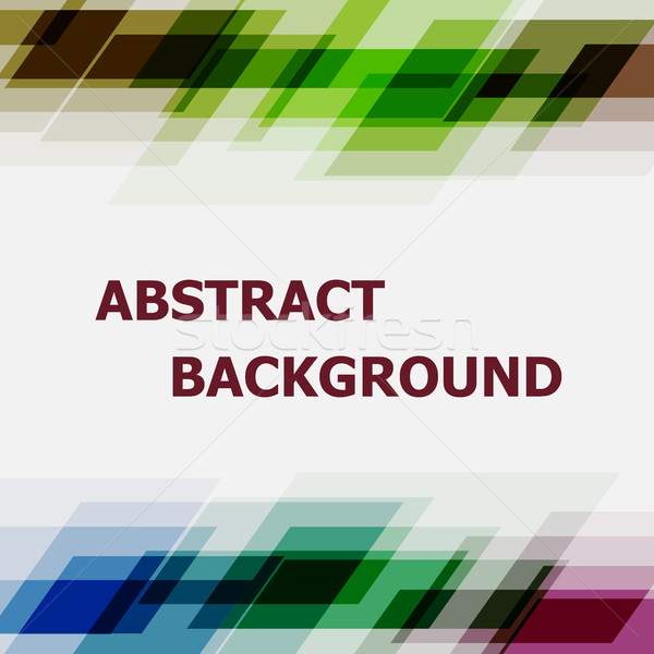 Abstract dark tone geometric overlapping design background Stock photo © punsayaporn