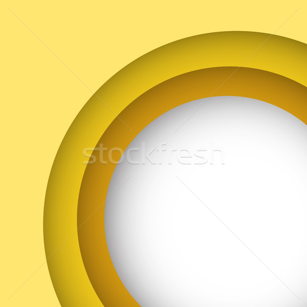 Abstract Geel exemplaar ruimte voorraad vector business Stockfoto © punsayaporn