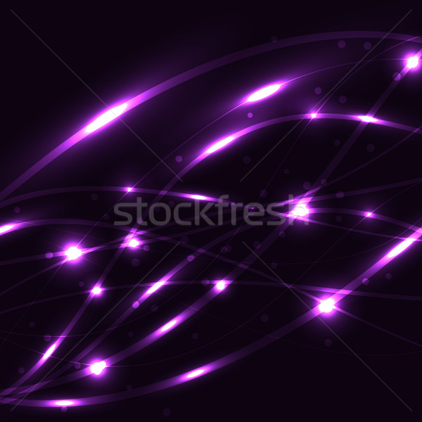 Abstract violet light glowing background Stock photo © punsayaporn
