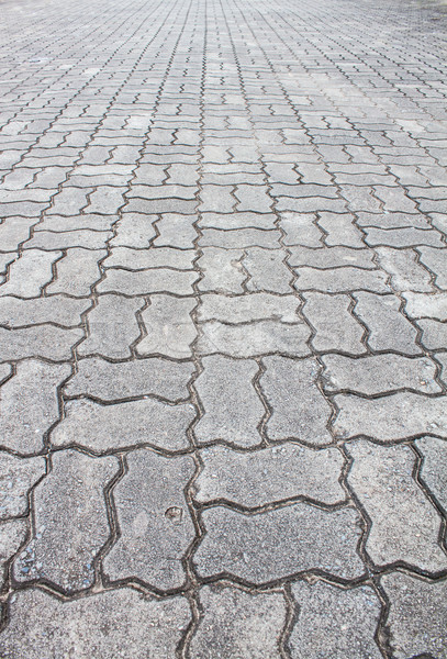 walkway along Mae Khong river Stock photo © punsayaporn